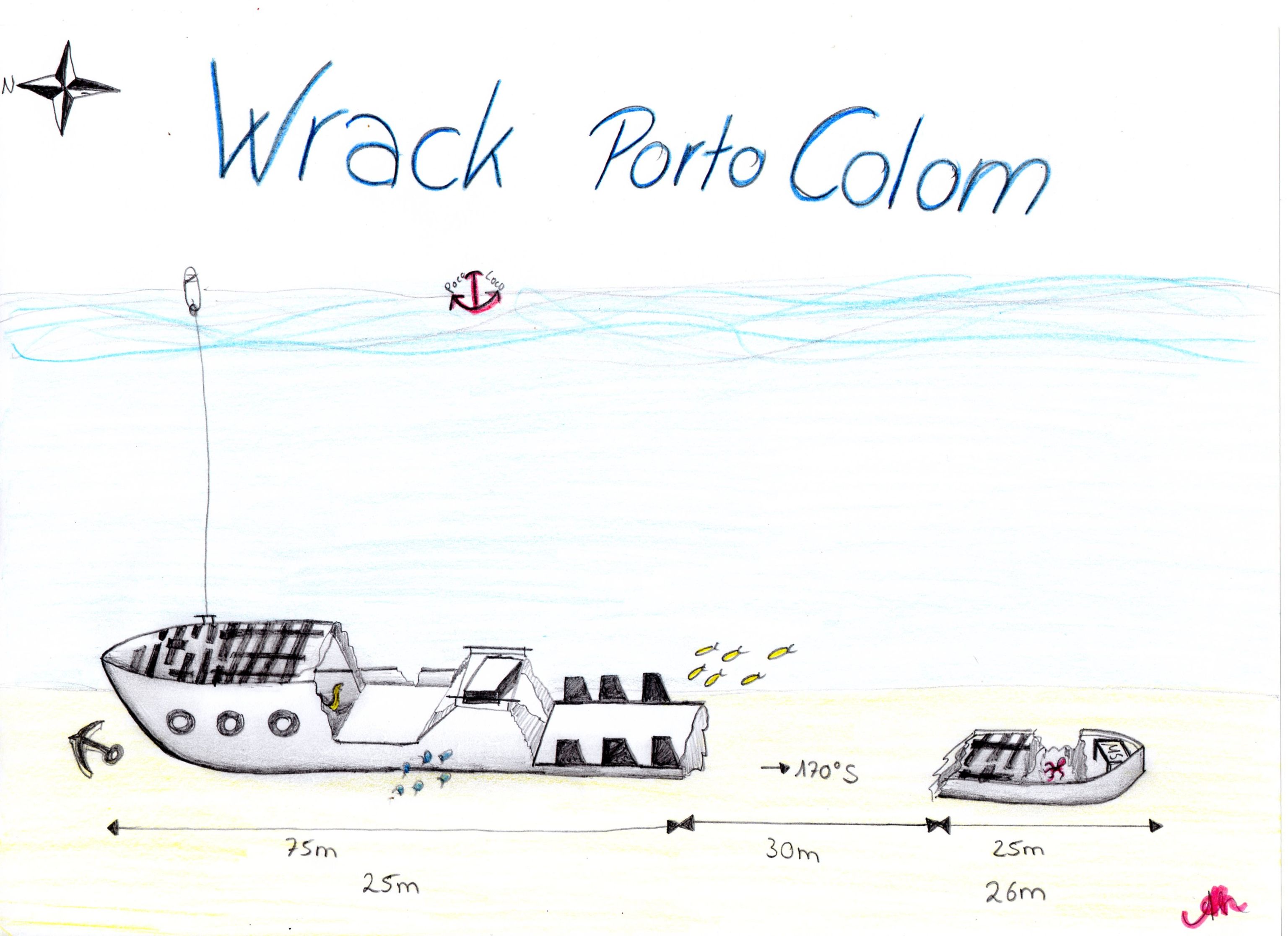 Wrack Porto Colom